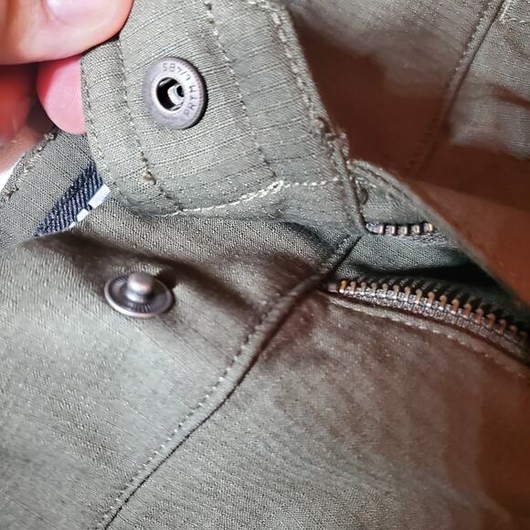 First Tactical Pants Army Green Cordura Cargo Mens Size 40/30 - Picture 12 of 16